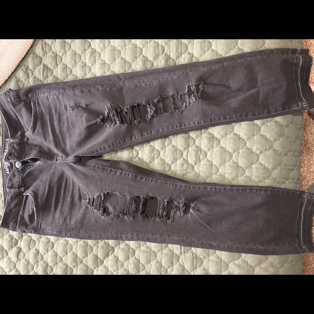 American Eagle crop jeggings